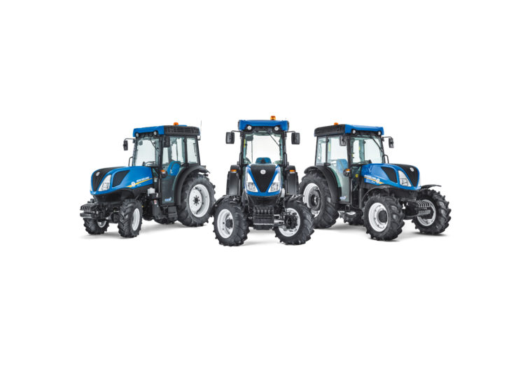 Ciągniki sadownicze New Holland